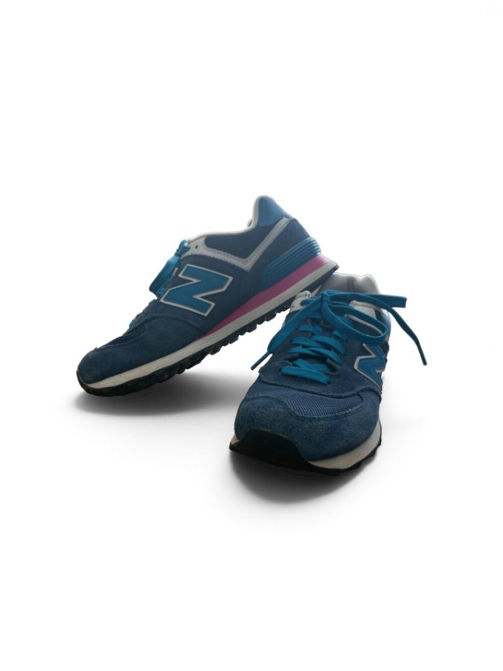 New Balance 574 Women’s Size 9 Blue & Pink Sneakers